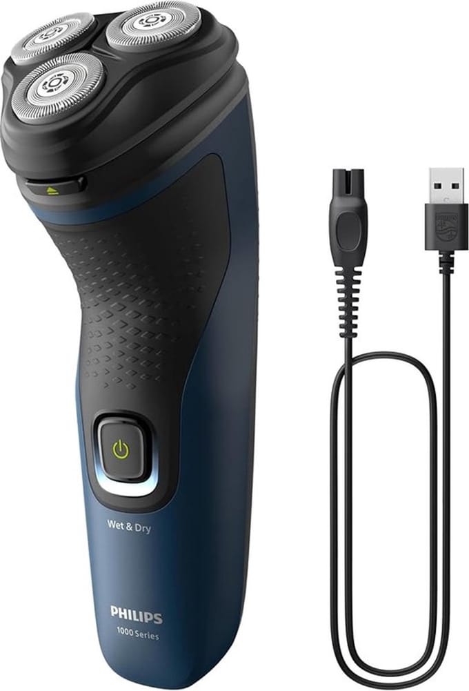 Philips 1000 series S1121/41 scheerapparaat Roterend scheerapparaat Zwart