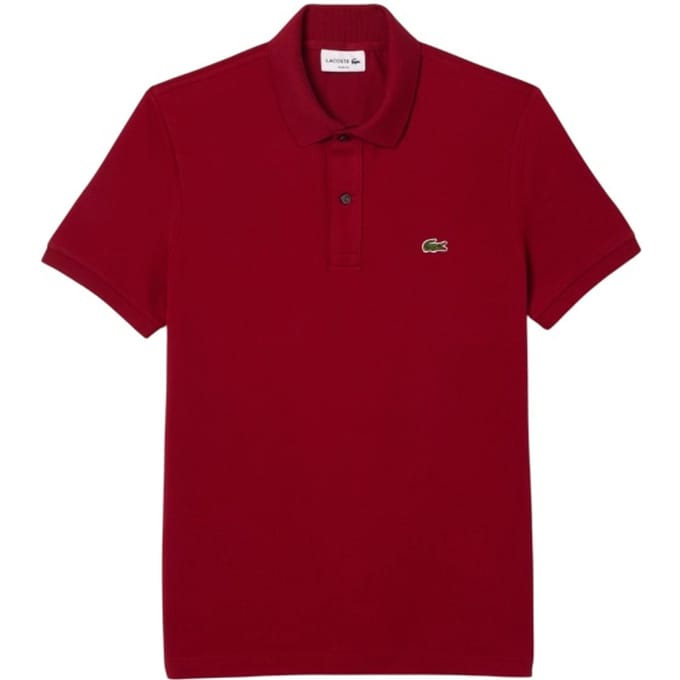 Lacoste T-shirts en Polo Bordeaux