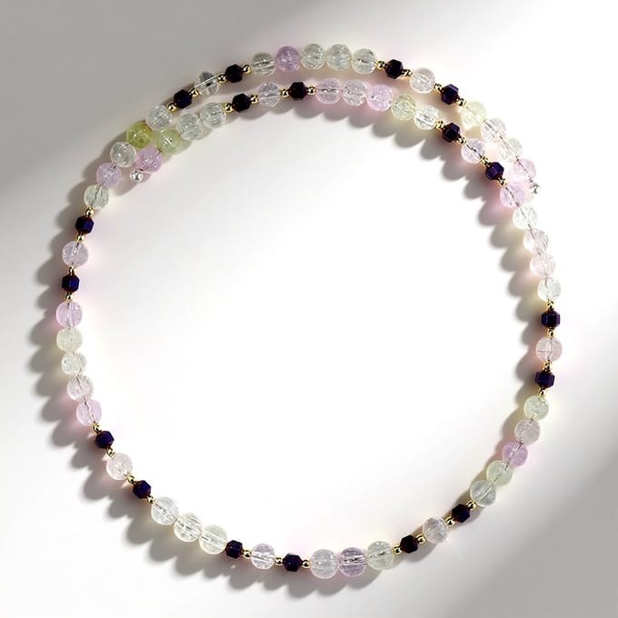 Kunziet & Hematiet Stalen Ketting