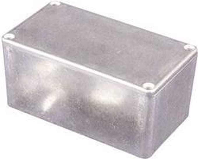Hammond Electronics 1550H Universele behuizing 222 x 146 x 106 Aluminium Aluminium 1 stuk(s)