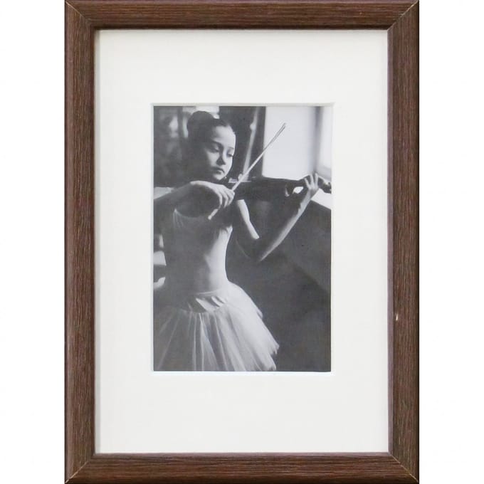 Fotolijst - Henzo - Viola - Fotomaat 10x15 cm - Donkerbruin