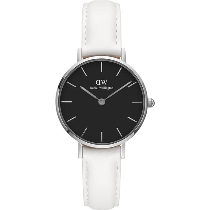 Daniel Wellington DW Watch Petite Bondi Black Silver 32mm