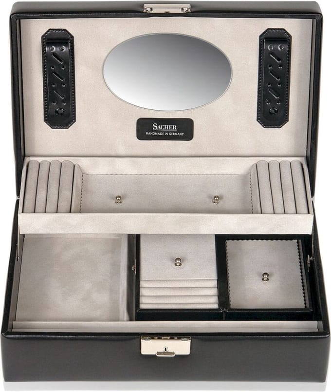Sacher - 70028/17 - Sieradendoos - zwart