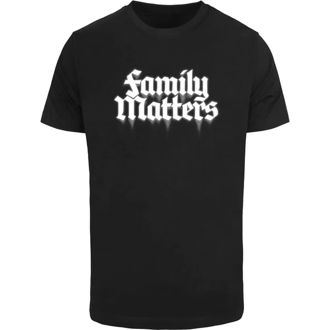 Mister Tee - Family Matters Heren Tshirt - L - Zwart