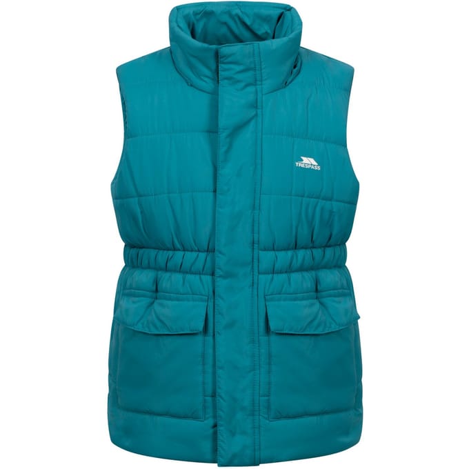 Trespass Meisjes Casster Gilet (Licht Teal)