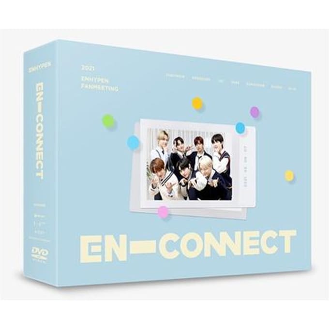 Enhypen 2021 Fanmeeting EN-CONNECT DVD white