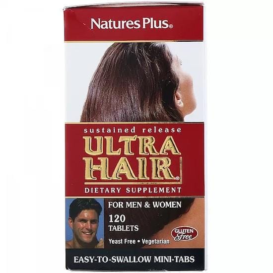 Nature's Plus- Ultra Hair, Voor Mannen & Vrouwen, 120 Tablets