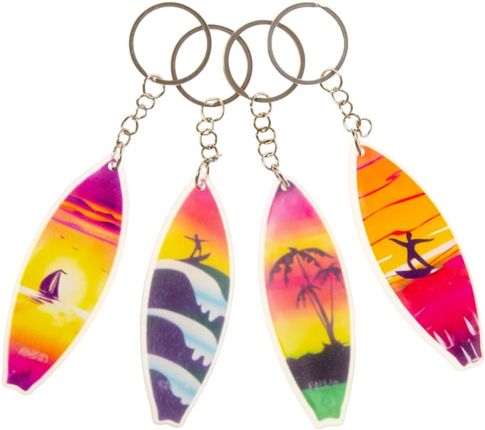 Duckiez Sleutelhanger Surfboard - 1 stuk