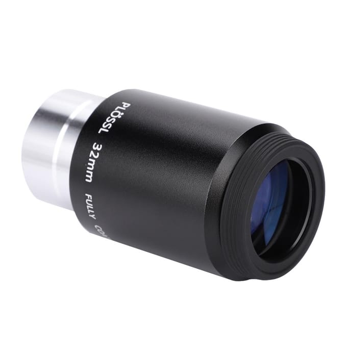 Astronomische Telescoop Lens Oculair Plossl 32mm met 1.25 Filterdraad wit