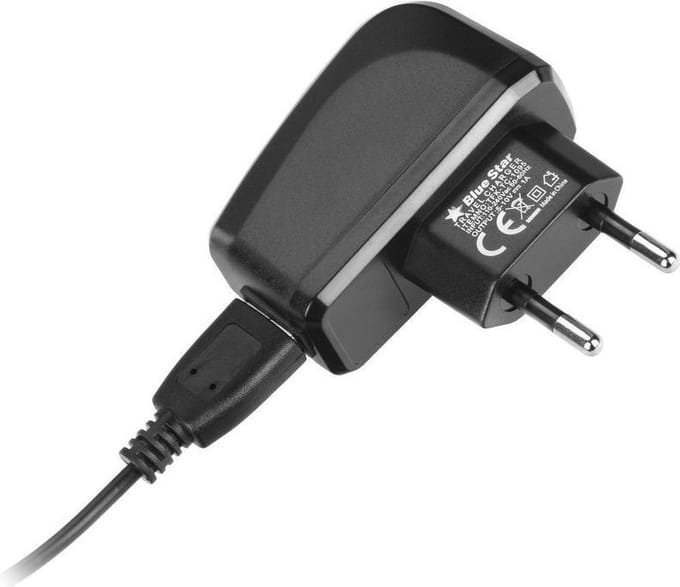Telefoon lader - Samsung / Sony / Huawei + micro USB kabel - 1A New Blue Star