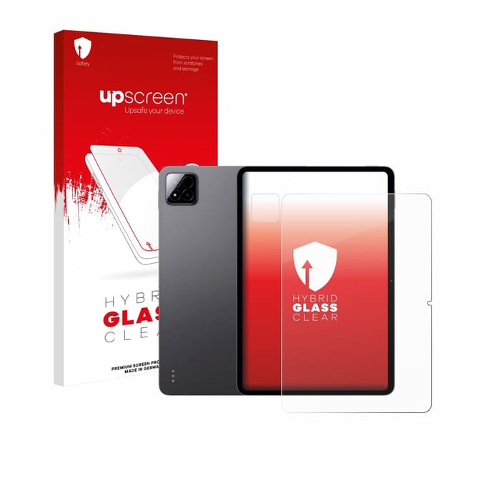 upscreen - Screenprotector voor Xiaomi Pad 7 (Voor+Camera) - Folie Beschermfolie Beschermglas transparant