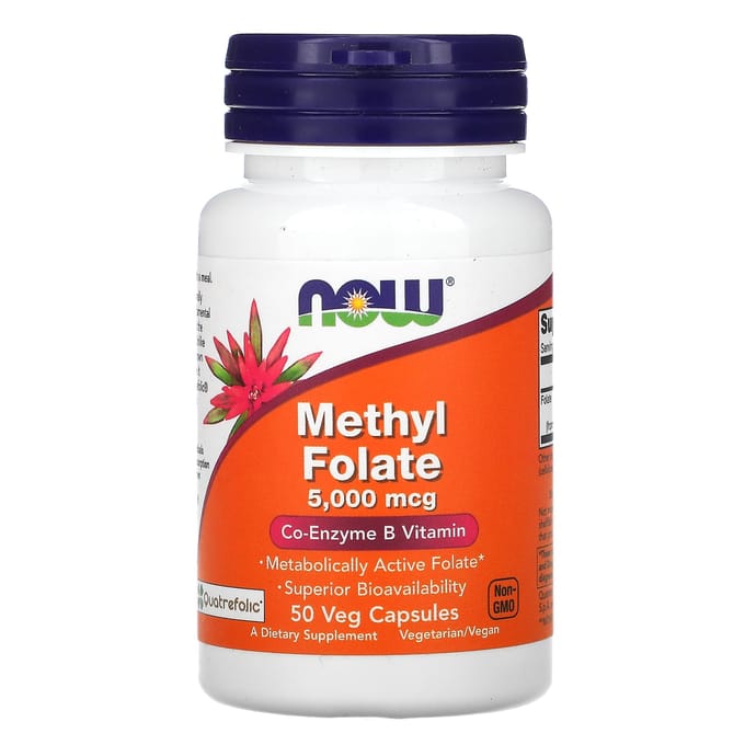 Methyl Folate 5000mcg - 50 v-caps