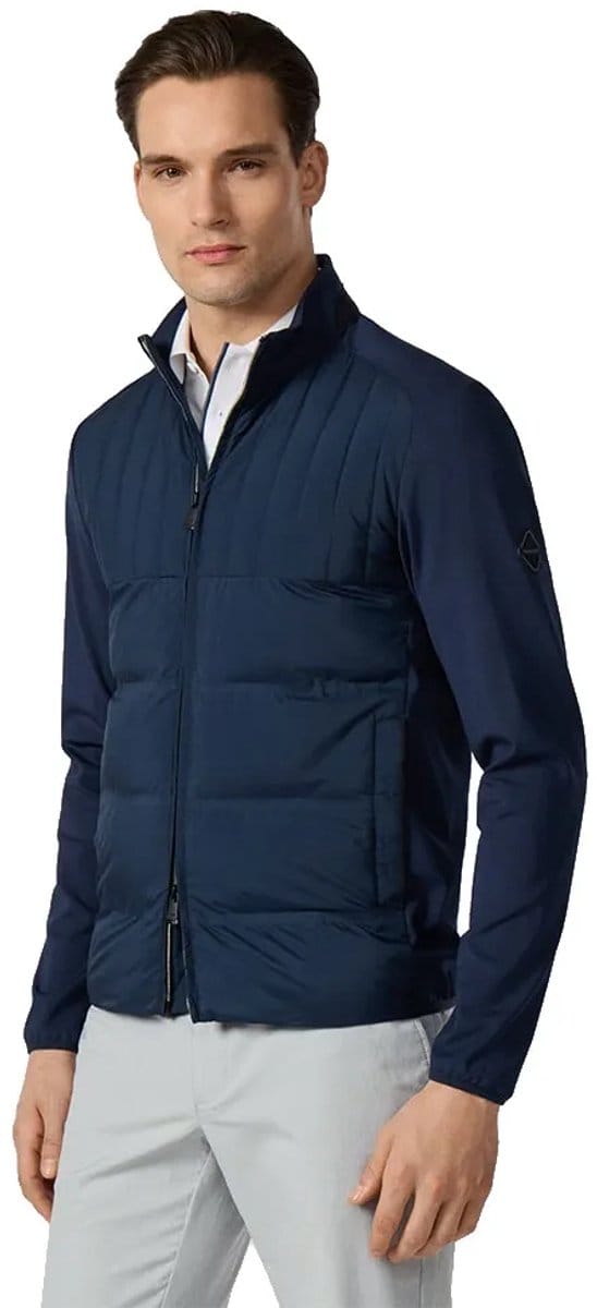 Hackett Solstice Sweatshirt Met Rits Blauw L Man