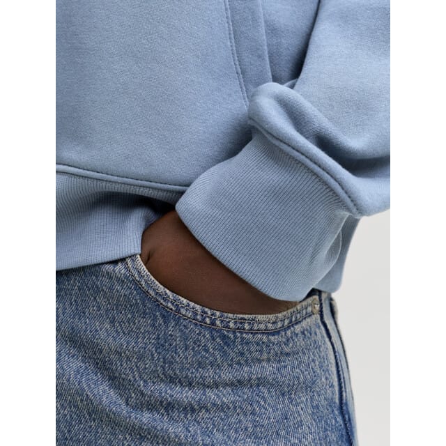 JACK&JONES Zachte Hoodie Sweatshirt met Logoprint en Capuchon