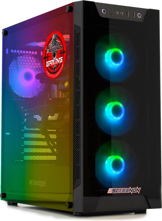 ScreenON - Intel Core i5 - 512GB SSD + 1TB HDD - RTX 3050 - GamePC.X48187