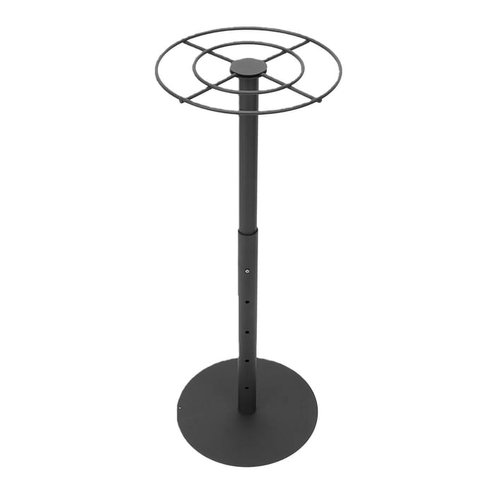 Desktop Medaillehouder Multifunctioneel   Draaibaar Metalen Medaille Hanger Rek voor Stropdas Opslag Kunstwerk Display black