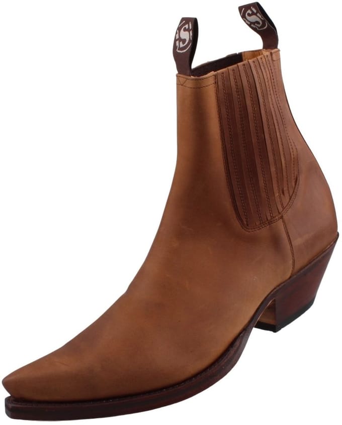 Sendra heren enkellaars 1692 Bruin