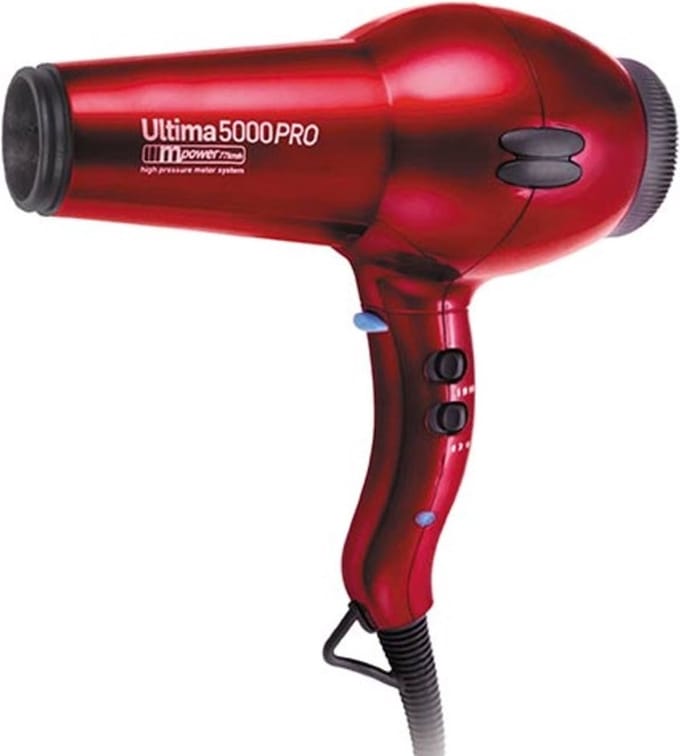 Diva Pro Ultima 5000 Pro Föhn Red