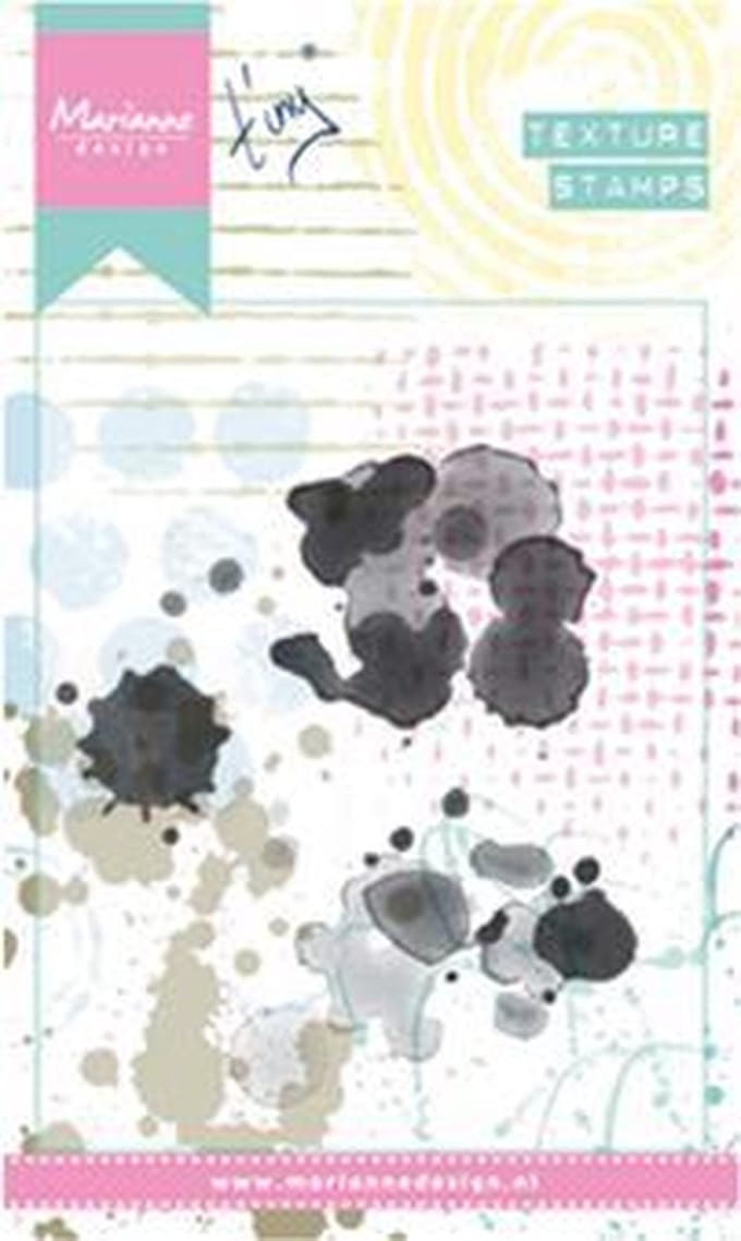Marianne Design Cling Stempel Tinys stains MM1617