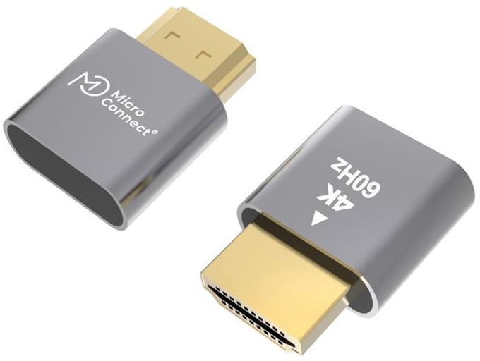 Microconnect HDMI-DUMMY HDMI kabel HDMI Type A (Standaard) Grijs