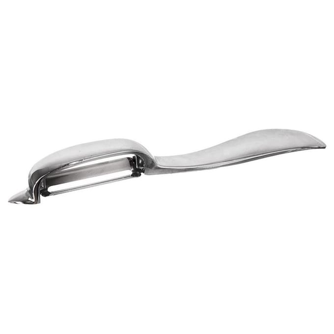 Orion Luxy Serie - Metal Vegetable Peeler - 17 cm - Chroom - Ergonomisch