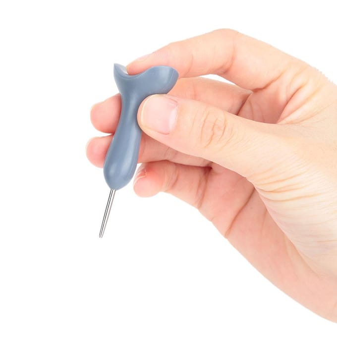 Saddle shaped Writing Board Writing Slate Stylus for Blind People Writing Tool Accessory gray