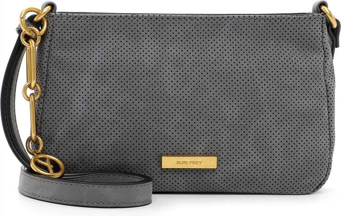 SURI FREY Schoudertas Romy May Handbag with Zipper Grey Grijs