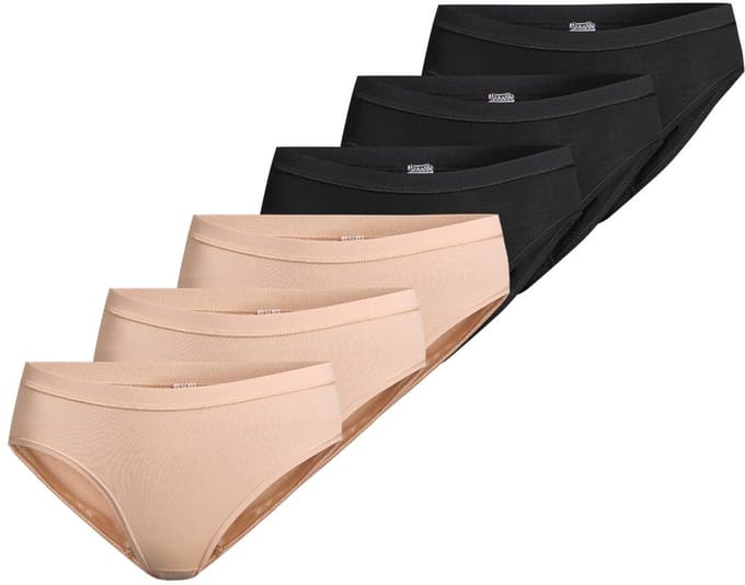 Conta Dames midi slip 6 pack Feinripp