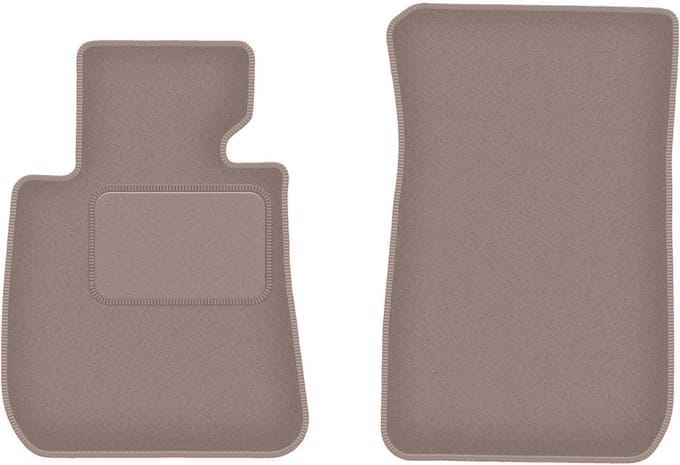 Beige voormatten voor: BMW 3 E92 coupé (2004-2011)