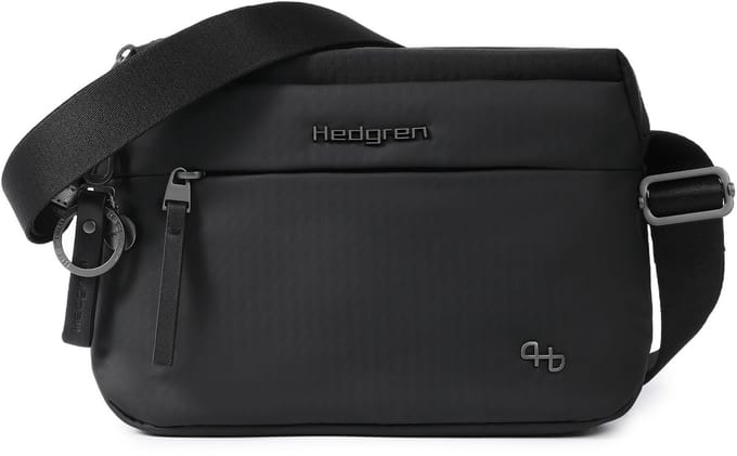 Hedgren schoudertas Furo Nara Simple Crossover + RFID Black zwart