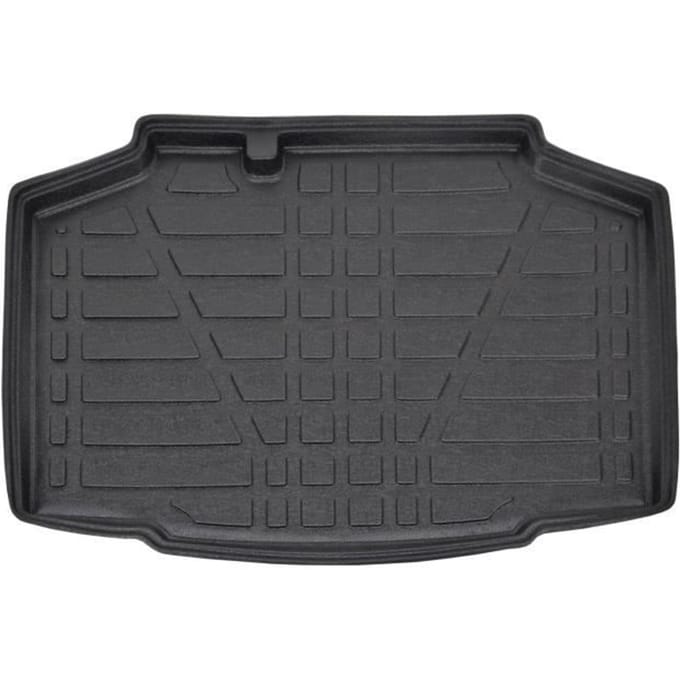 Kofferbakmat - SCOUTT - Skoda Kamiq - Op Maat Gemaakt - 100% Waterdicht - Antislip zwart