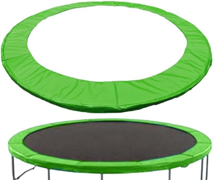 Trampoline Randafdekking - Veiligheidsmat Framebekleding - Veilig Springen - Extra Dik Scheurvast - 183 244 305 cm - Groen