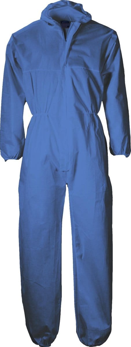 Wegwerpoverall blauw Maat XL - 3 stuks