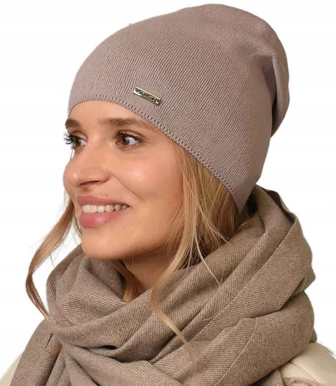 Alur V3 Serie - Modieuse Dames Herfstmuts - Gehaakt - Verkoper Beanie - Poolse Productie