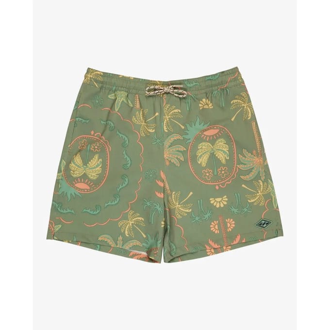 Billabong Wasted Times Zwembroek Groen S Man