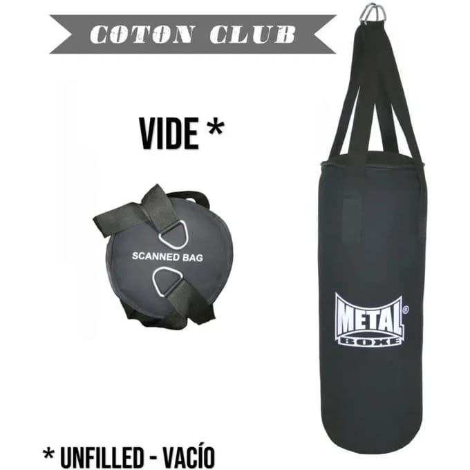 Canvas bokszak club 085 leeg Metal Boxe