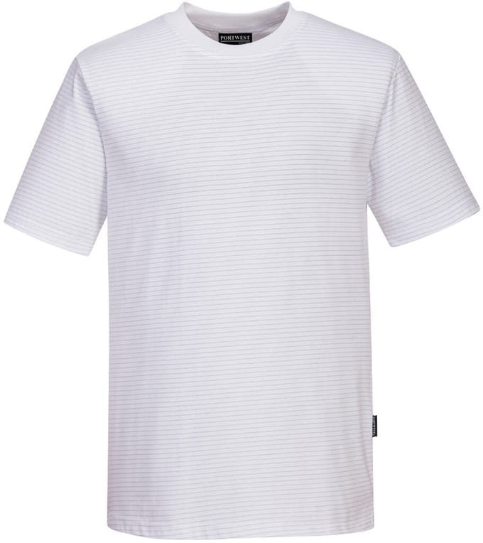 Portwest Antistatisch ESD T-Shirt AS20 - Wit - M