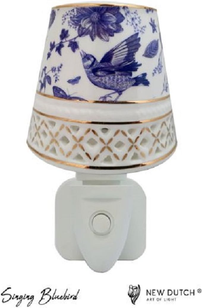 Night Light LED Singing Bluebird New Dutch