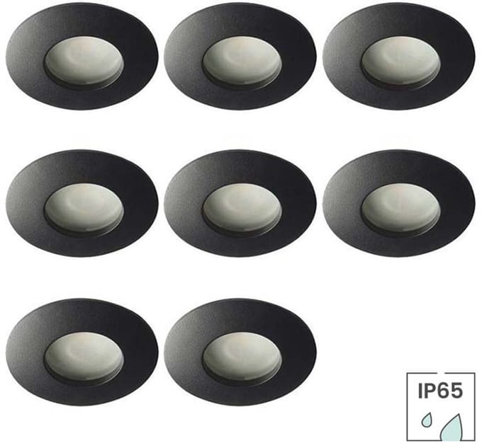 Lybardo - Inbouwspots badkamer - 8 pack- IP65 Waterdicht- Spotjes Inbouw