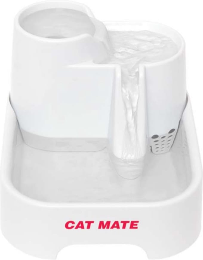 Cat Mate Katten drinkfontein 335 Cat Mate wit