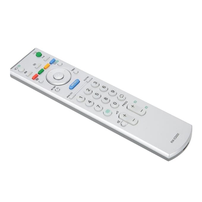 Télécommande universelle de remplacement pour téléviseur LED haute définition Sony white