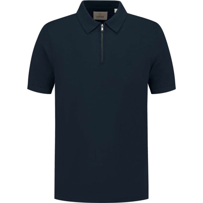 Dstrezzed Ds dorian zip polo