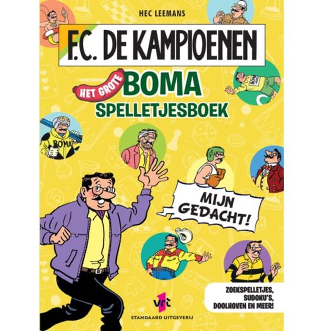 Het Grote Boma Spelletjesboek - F.C. De Kampioenen - Hec Leemans