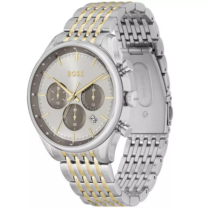 Hugo Boss 1514053 Herenhorloge 45 zilver