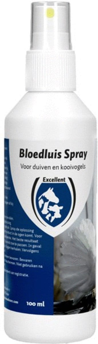 Excellent Bloedluis Spray - 100 ML - Voor pluimvee - Houdt bloedluis op afstand - Bio product