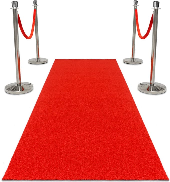 GJ Floors - Entreepakket Permanent | Chroom - Loper Rood - Breedte x Lengte: Default Title