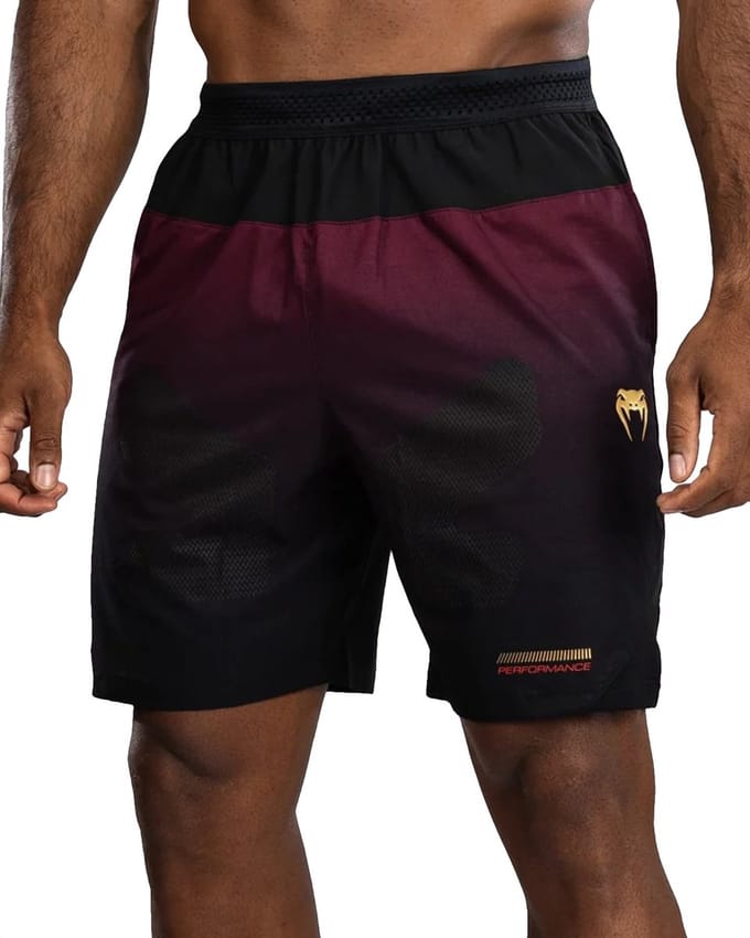 Venum Tactical XT Training Shorts Zwart Bordeaux Goud - S