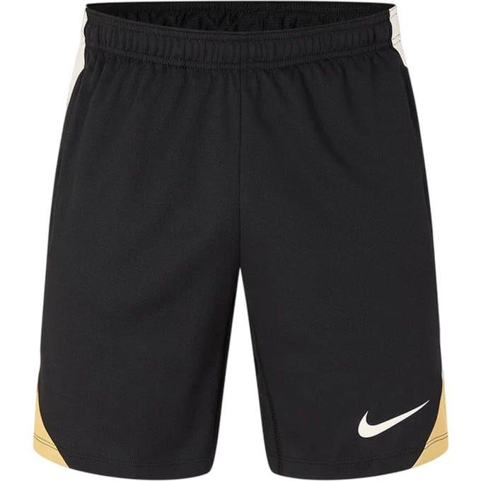 Nike Heren Strike Voetbal Shorts (Zwart/Goud)