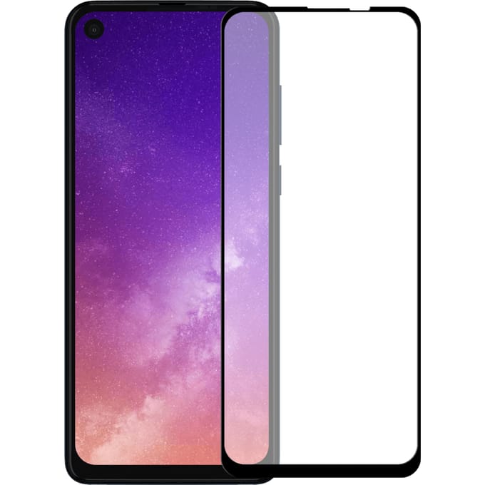 Motorola Moto One Vision screenprotector gehard glas Edge to Edge