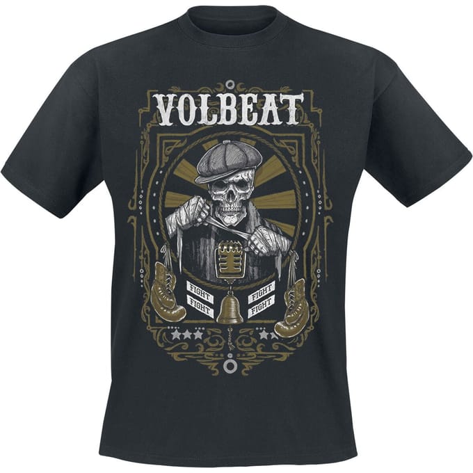 Volbeat T-shirt - Fight - S tot 5XL - zwart